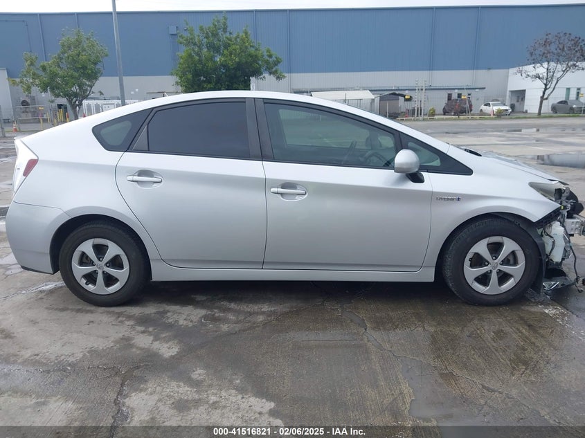 2012 TOYOTA PRIUS VIN: JTDKN3DU7C5455167