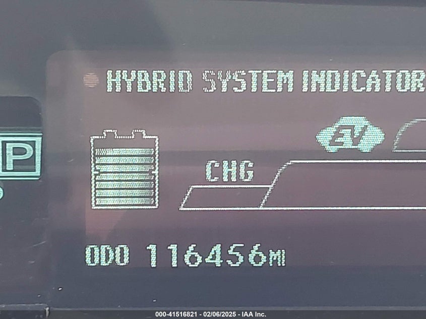 2012 TOYOTA PRIUS VIN: JTDKN3DU7C5455167