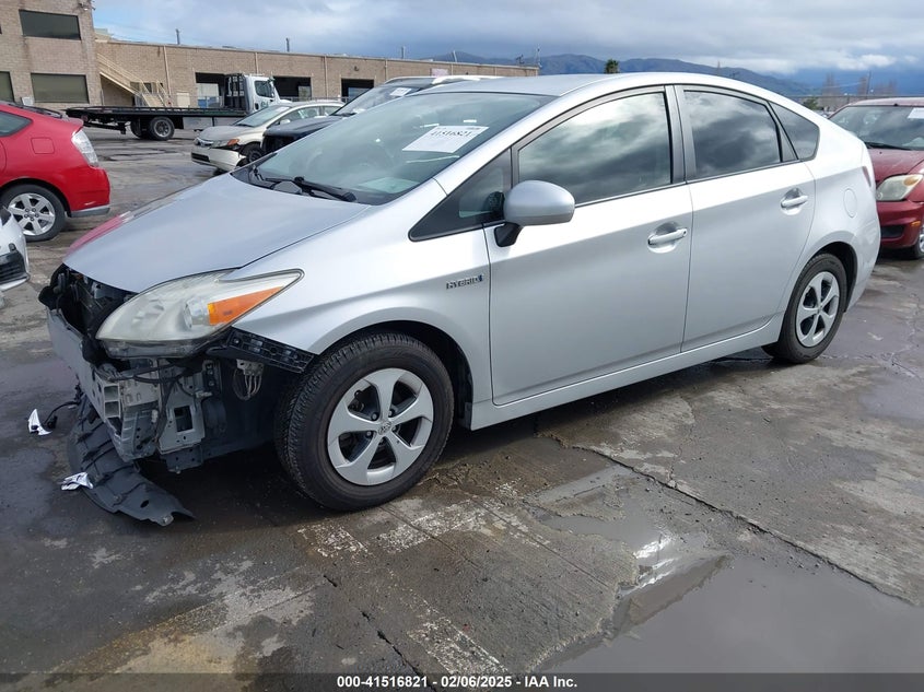 2012 TOYOTA PRIUS VIN: JTDKN3DU7C5455167