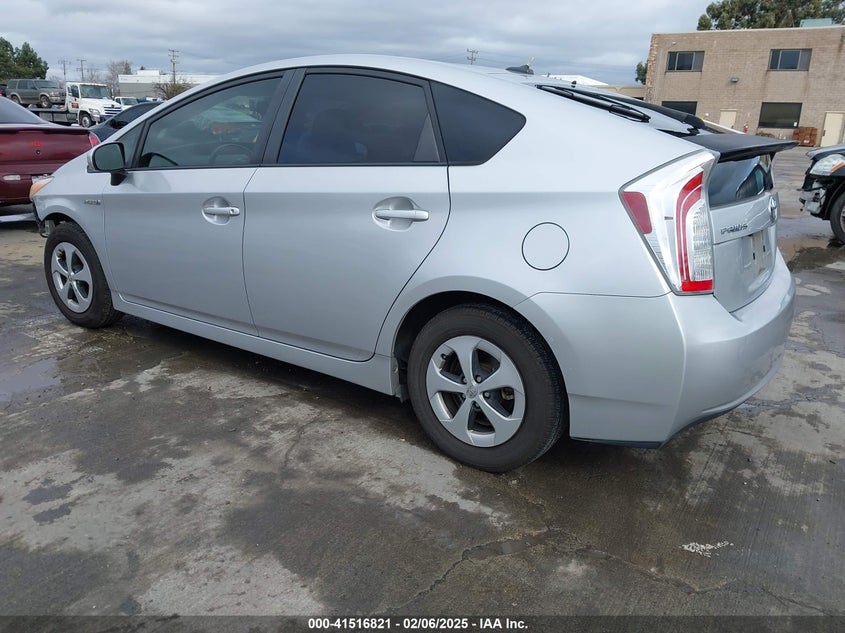 2012 TOYOTA PRIUS VIN: JTDKN3DU7C5455167