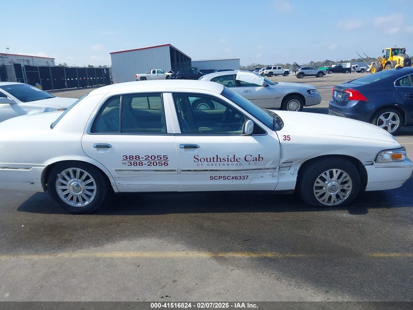 2011 MERCURY GRAND MARQUIS VIN: 2MEBM7FV5BX604624