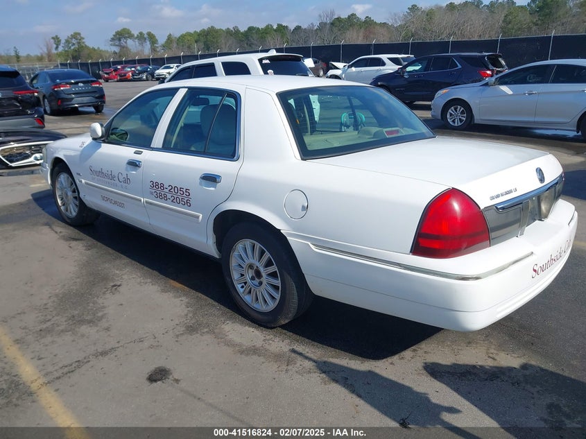 2011 MERCURY GRAND MARQUIS VIN: 2MEBM7FV5BX604624