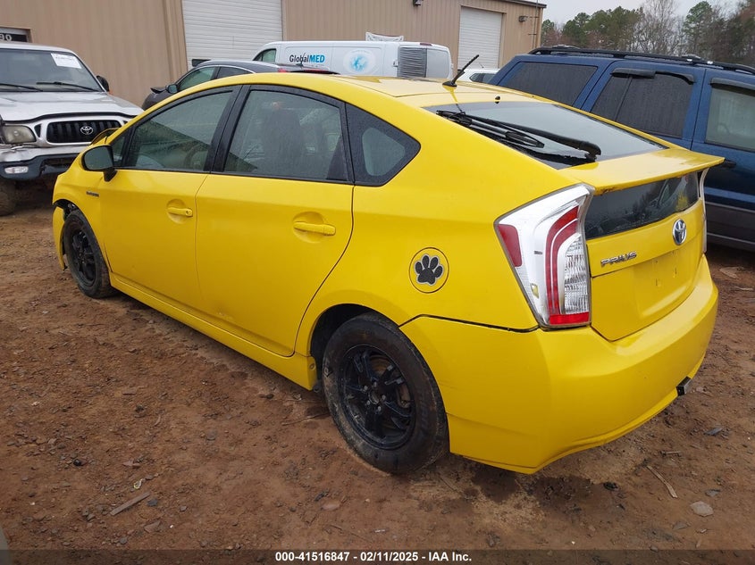 2013 TOYOTA PRIUS VIN: JTDKN3DU9D5699565
