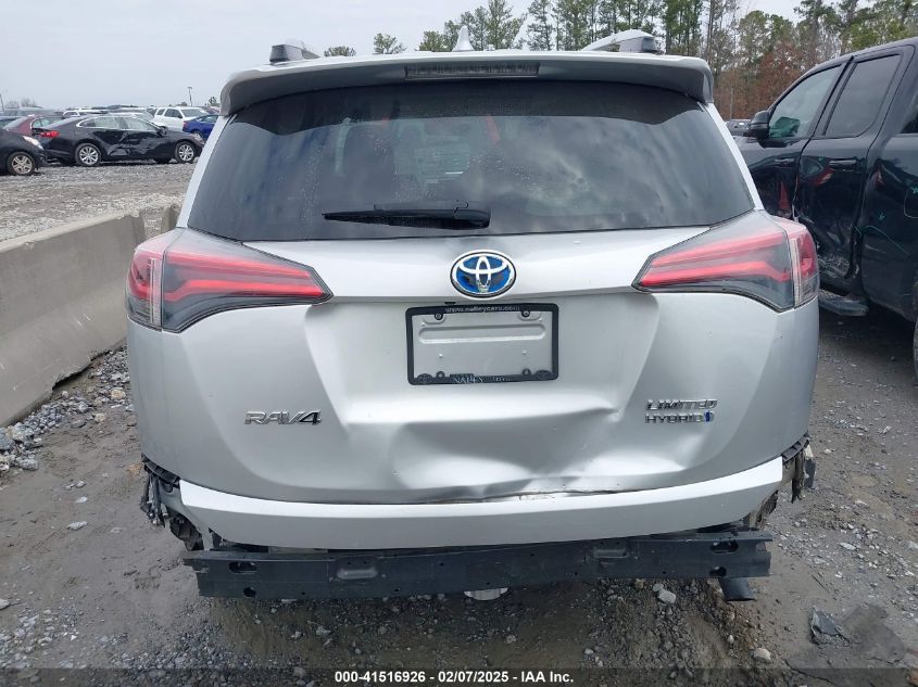 2016 Toyota Rav4 Hybrid Limited VIN: JTMDJREV0GD052027 Lot: 41516926