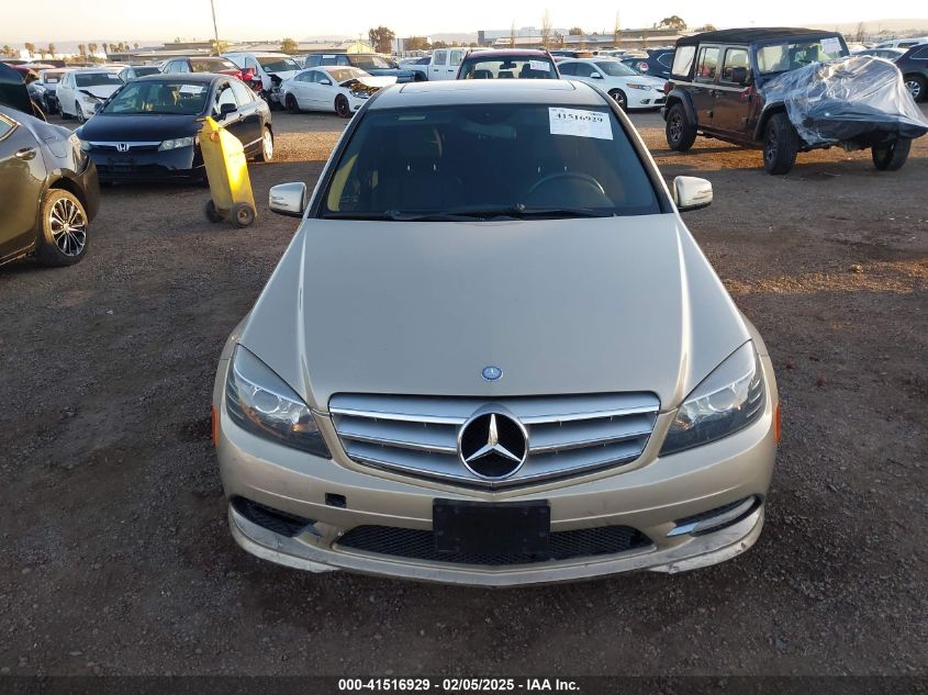 2011 Mercedes-Benz C 300 Luxury/Sport VIN: WDDGF5EB8BR136644 Lot: 41516929