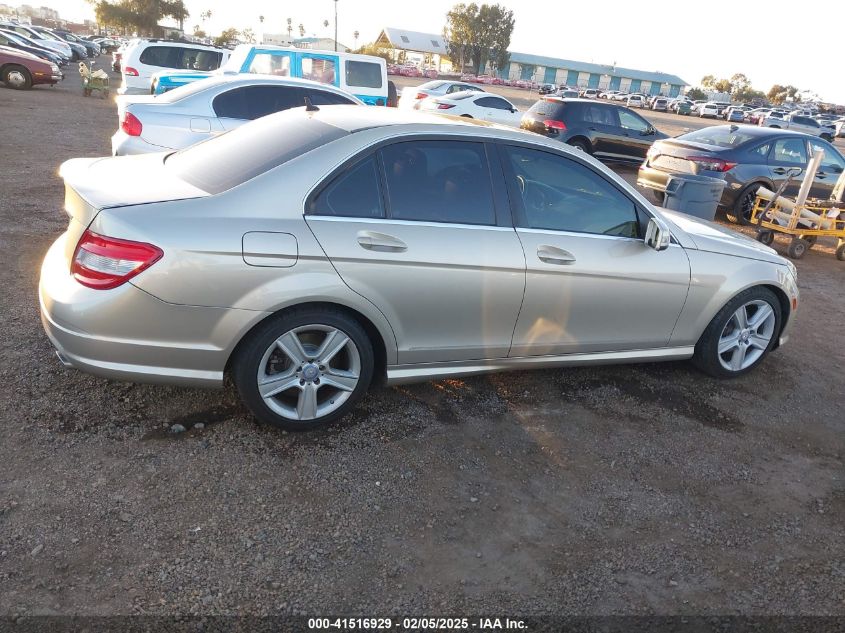 2011 Mercedes-Benz C 300 Luxury/Sport VIN: WDDGF5EB8BR136644 Lot: 41516929