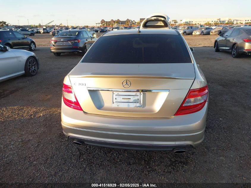 2011 Mercedes-Benz C 300 Luxury/Sport VIN: WDDGF5EB8BR136644 Lot: 41516929