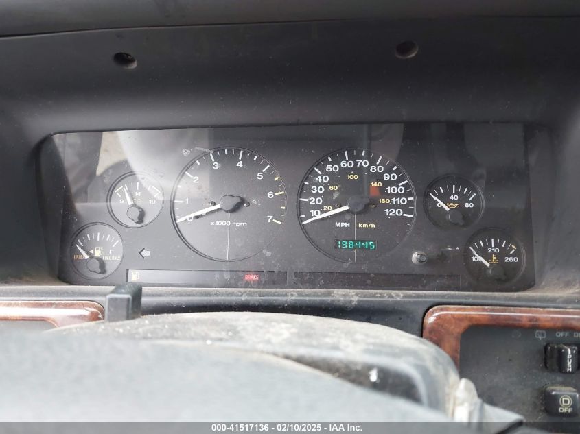 1997 Jeep Cherokee VIN: 1J4GZ58SVC715207 Lot: 41517136