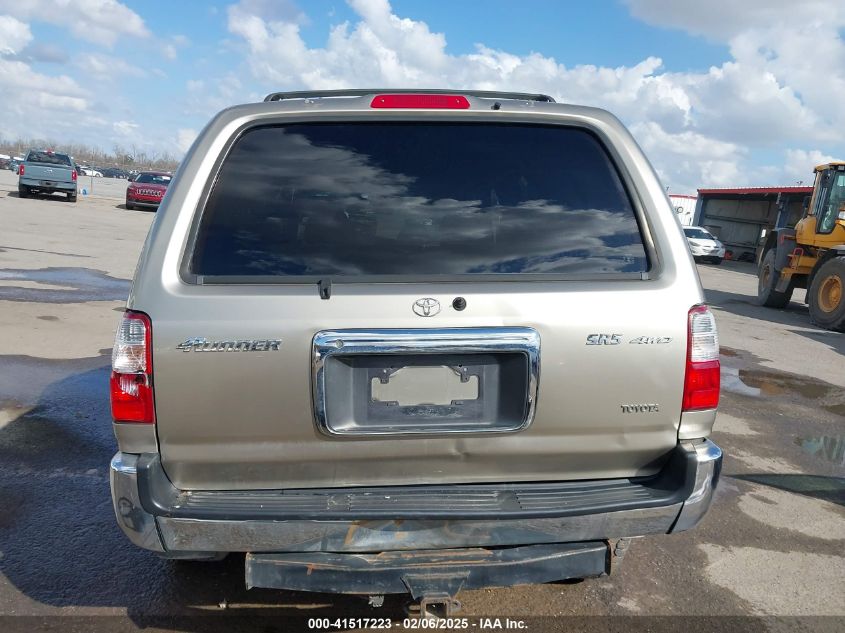 2002 Toyota 4Runner Sr5 V6 VIN: JT3HN86R329072919 Lot: 41517223