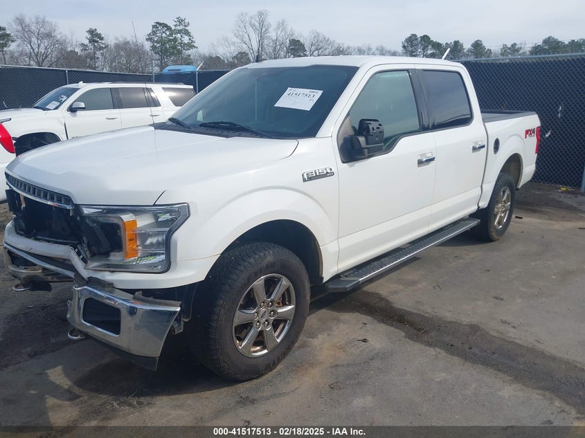 2020 FORD F-150 XLT SUPERCREW VIN: 1FTEW1E51LFC71200