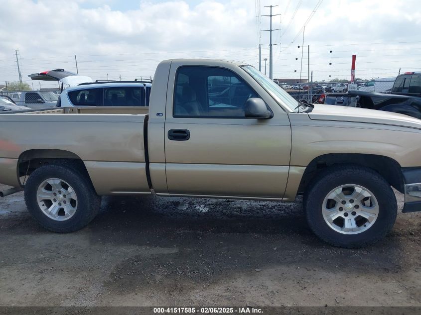 2004 Chevrolet Silverado 1500 Ls/Work Truck VIN: 1GCEC14V24E125382 Lot: 41517585