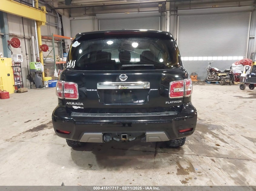 2019 Nissan Armada Platinum VIN: JN8AY2NC0K9583099 Lot: 41517717