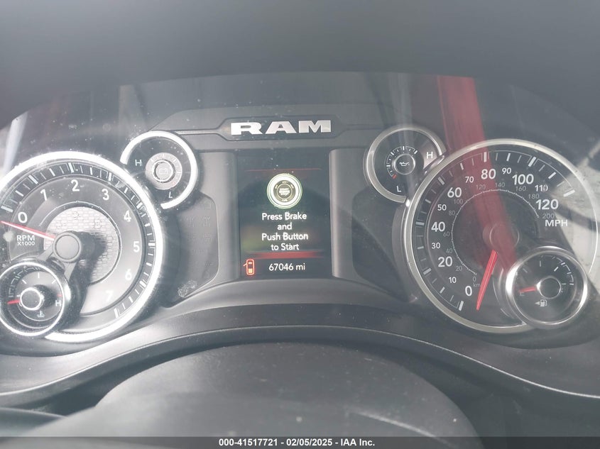 2020 Ram 1500 Big Horn 4X2 5'7 Box VIN: 1C6RREFG1LN33369 Lot: 41517721