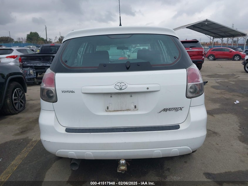 2006 TOYOTA MATRIX VIN: 2T1KR32E86C597096