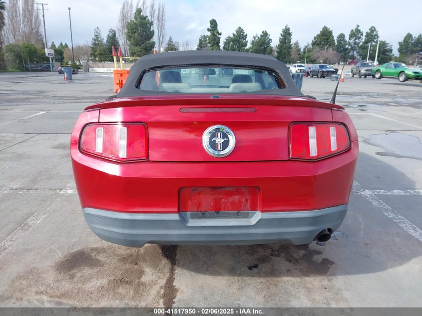 2010 FORD MUSTANG VIN: 1ZVBP8EN0A5113245