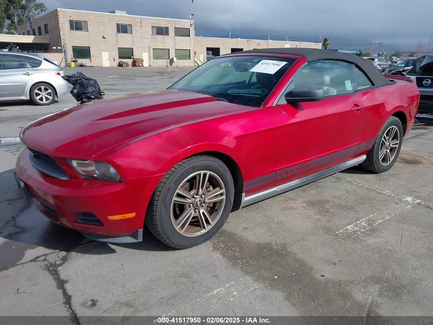 2010 FORD MUSTANG VIN: 1ZVBP8EN0A5113245