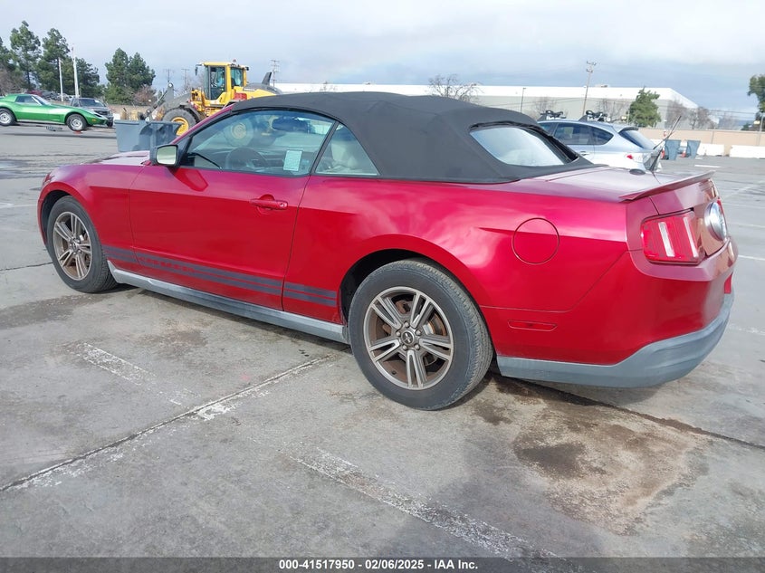 2010 FORD MUSTANG VIN: 1ZVBP8EN0A5113245
