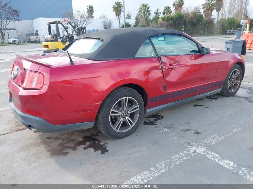 2010 FORD MUSTANG VIN: 1ZVBP8EN0A5113245