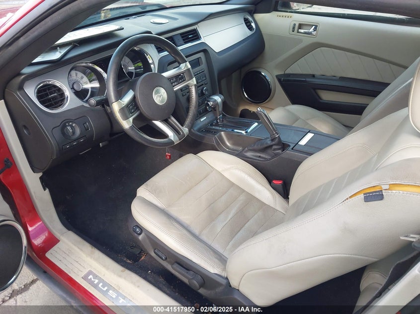 2010 FORD MUSTANG VIN: 1ZVBP8EN0A5113245