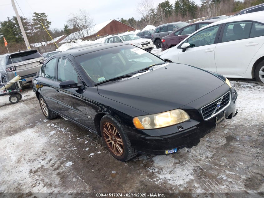 2006 VOLVO S60 VIN: YV1RH592562514225