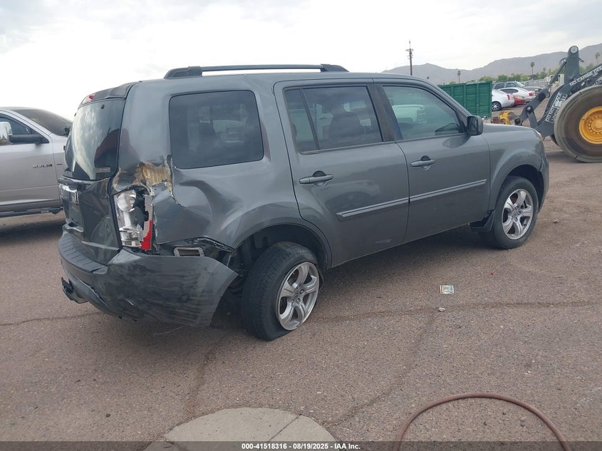 Vin: 5fnyf3h54cb042244, lot: 42008983, honda pilot ex-l 20124