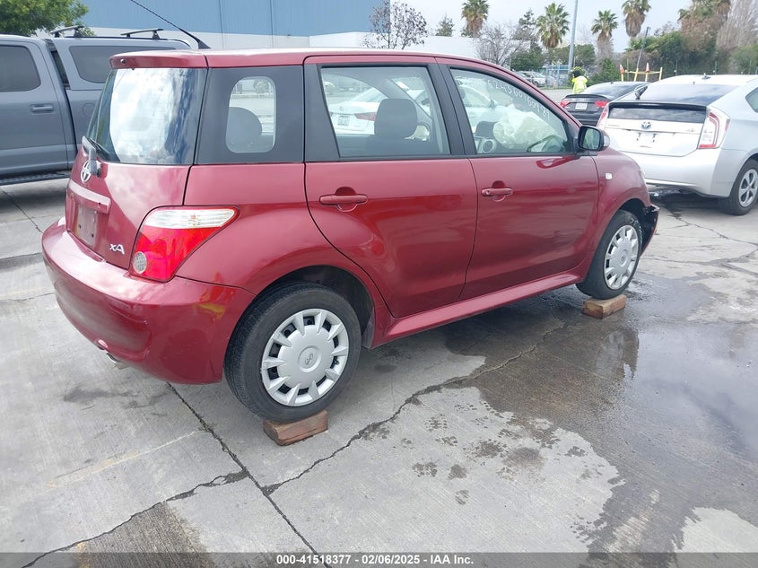 2006 SCION XA VIN: JTKKT624360160989