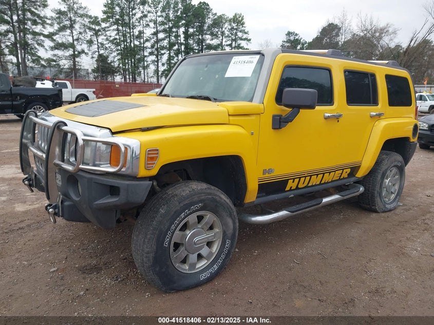 2006 HUMMER H3 SUV VIN: 5GTDN136468252975