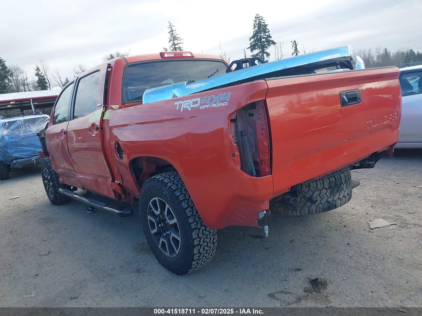 2017 TOYOTA TUNDRA VIN: 5TFDY5F1XHX597300