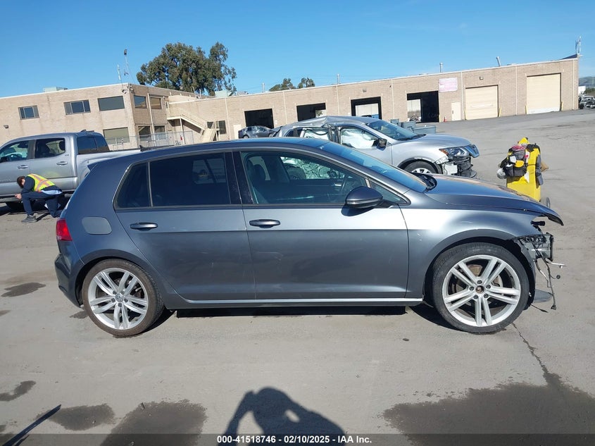 2015 VOLKSWAGEN GOLF VIN: 3VW2A7AU9FM025241