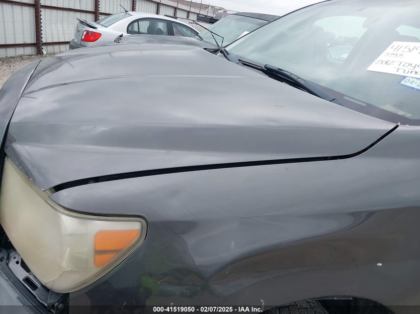 2012 TOYOTA TUNDRA VIN: 5TFRM5F1XCX042423