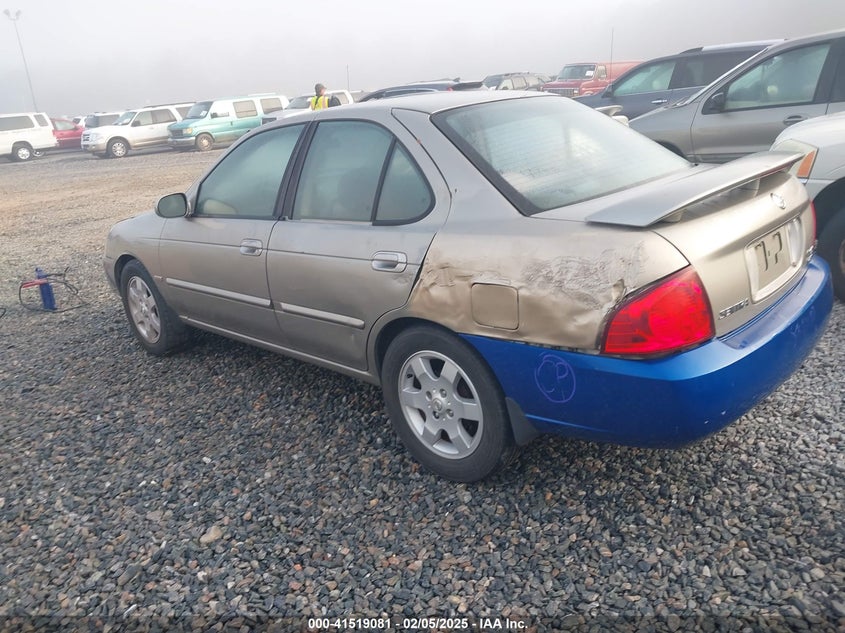 2006 NISSAN SENTRA VIN: 3N1CB51D26L629070