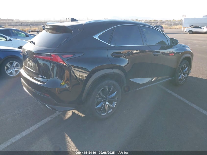 Vin: jtjyarbz6j2108416, lot: 42009802, lexus nx 300 f sport 20184