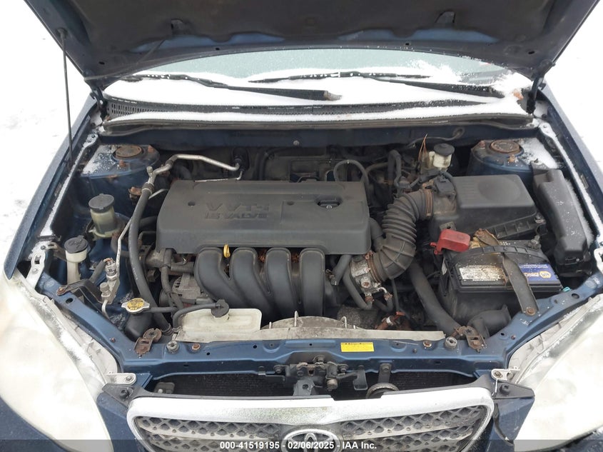 2007 TOYOTA COROLLA VIN: JTDBR32E970125095