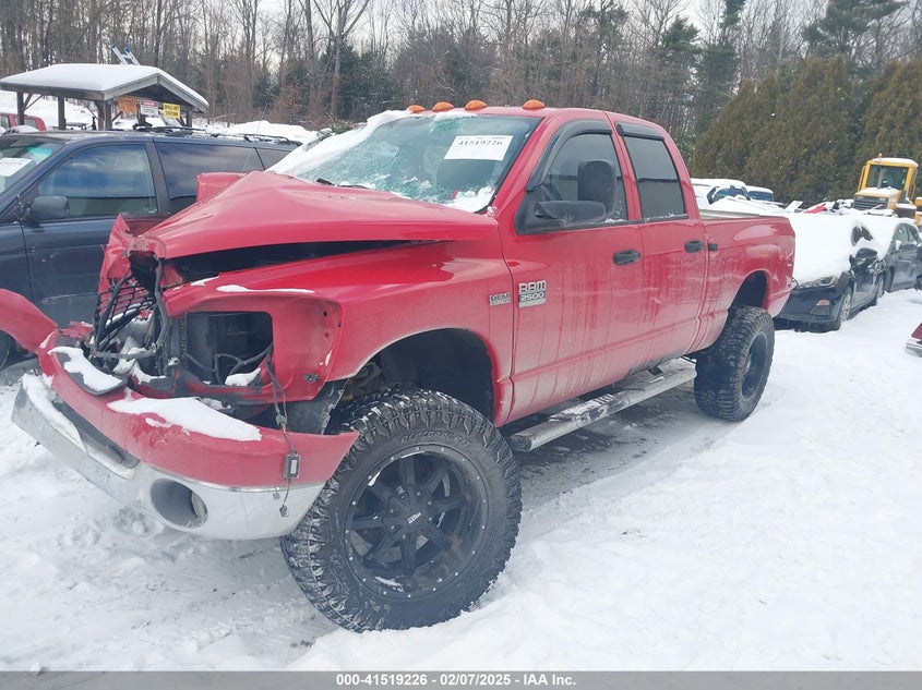 2007 DODGE RAM 2500 VIN: 1D7KS28D57J536040