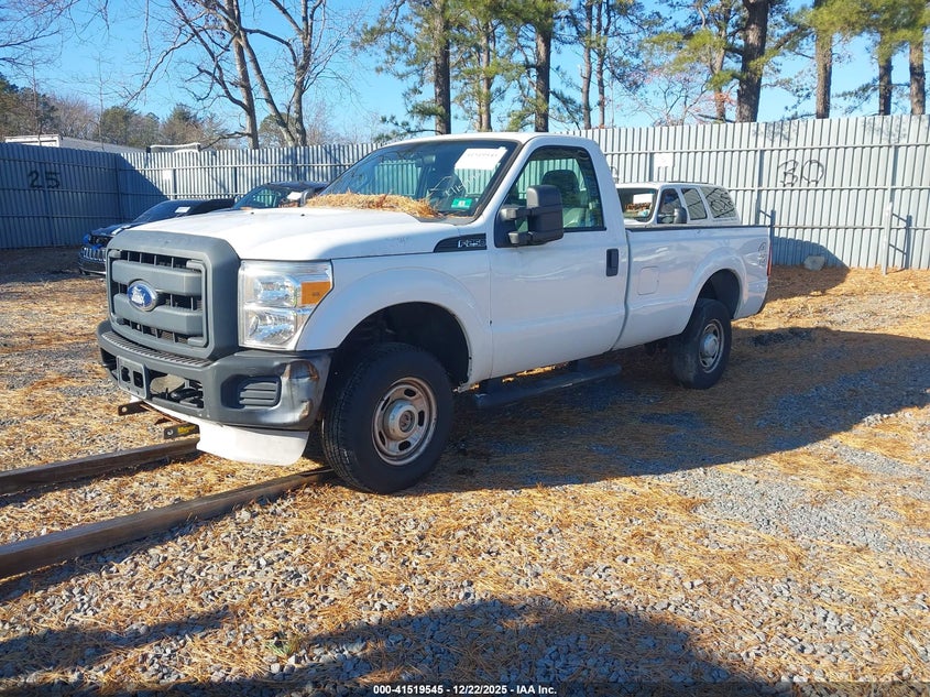 Vin: 1ftbf2b62bec53542, lot: 42010237, ford f-250 xl 20112