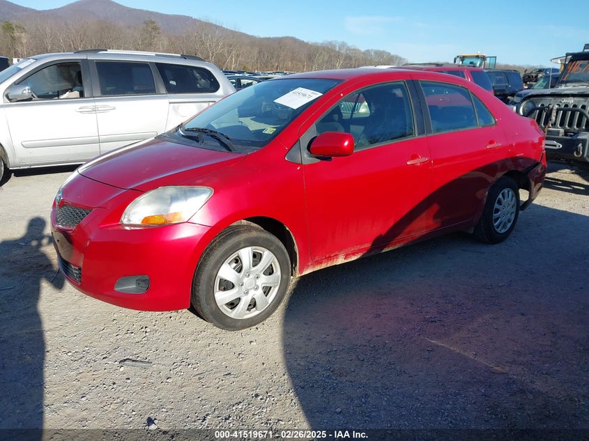 2010 TOYOTA YARIS VIN: JTDBT4K39A4070153