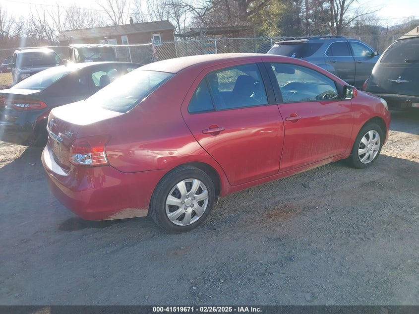 2010 TOYOTA YARIS VIN: JTDBT4K39A4070153
