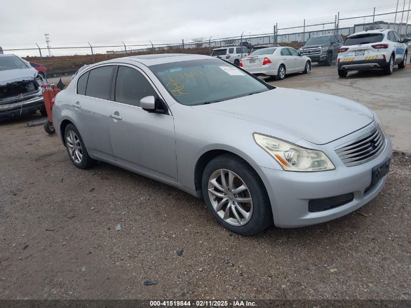 2009 Infiniti G37
