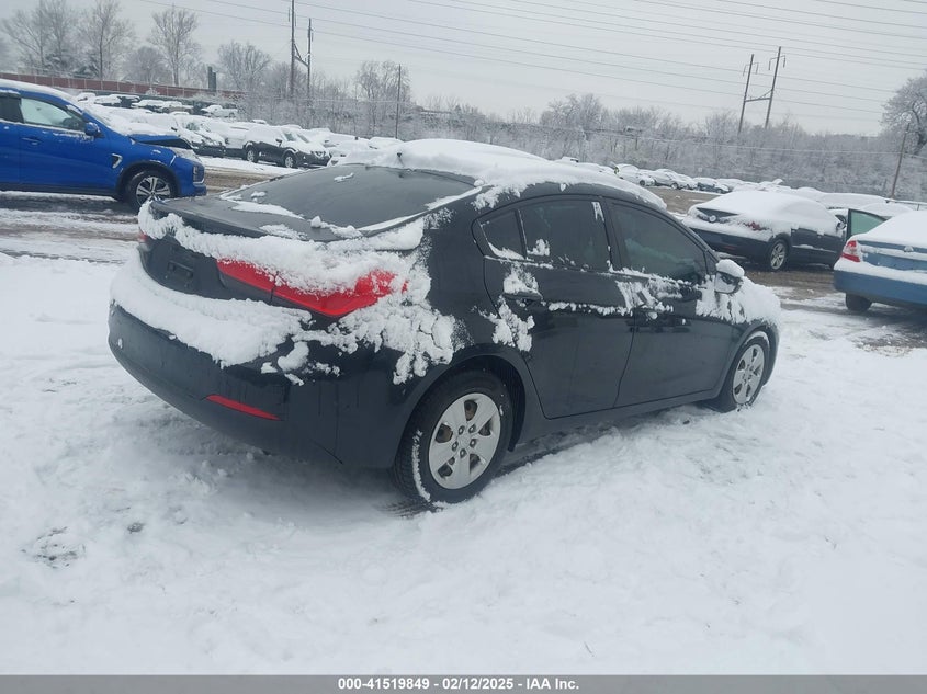 2015 KIA FORTE LX - KNAFX4A65F5380140