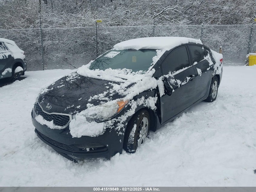 2015 KIA FORTE LX - KNAFX4A65F5380140