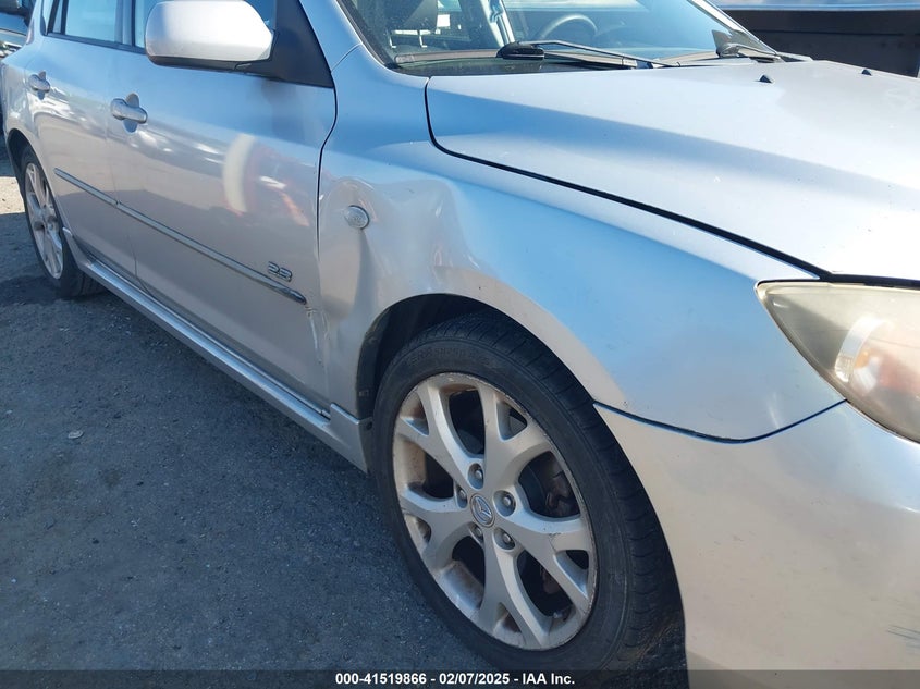2007 MAZDA MAZDA3 VIN: JM1BK344X71761625