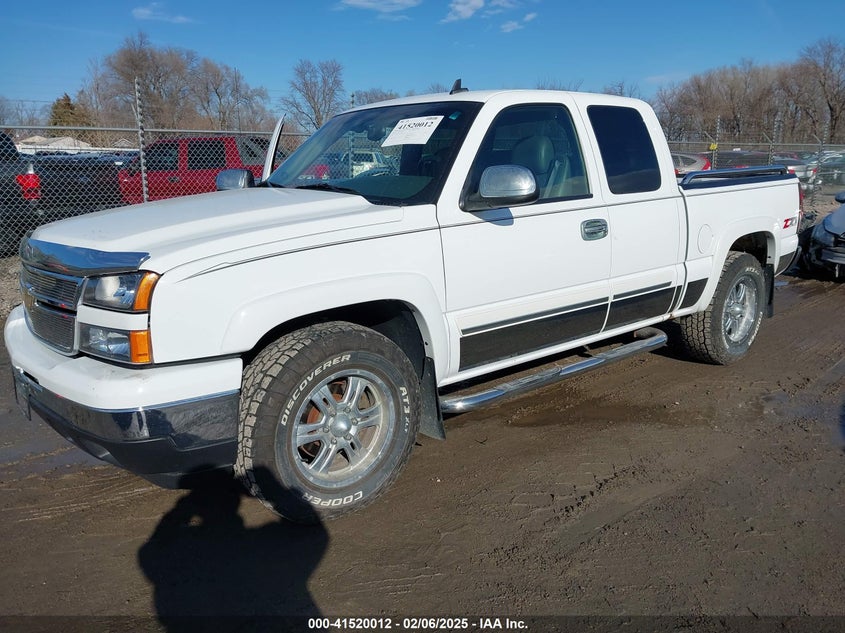 2006 CHEVROLET SILVERADO 1500 VIN: 1GCEK19T16Z143398