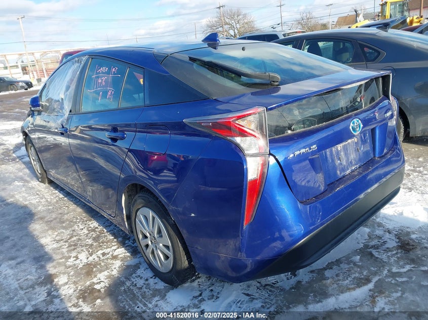 2017 TOYOTA PRIUS VIN: JTDKBRFU1H3537147
