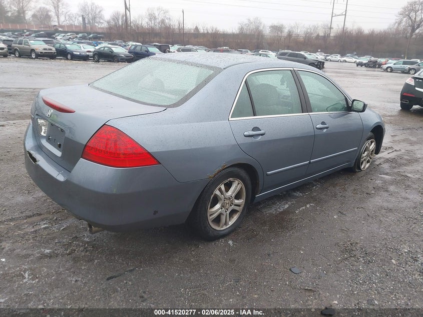 2007 HONDA ACCORD VIN: 1HGCM567X7A197090