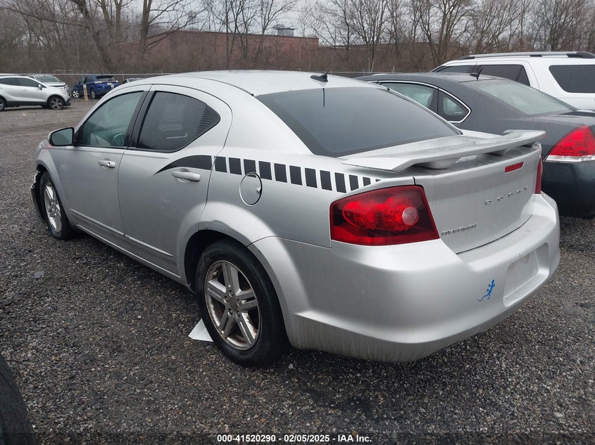 2012 DODGE AVENGER VIN: 1C3CDZCB5CN179070