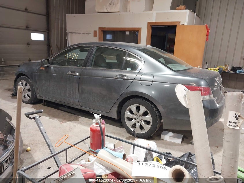 2009 HONDA ACCORD VIN: 1HGCP36839A003975