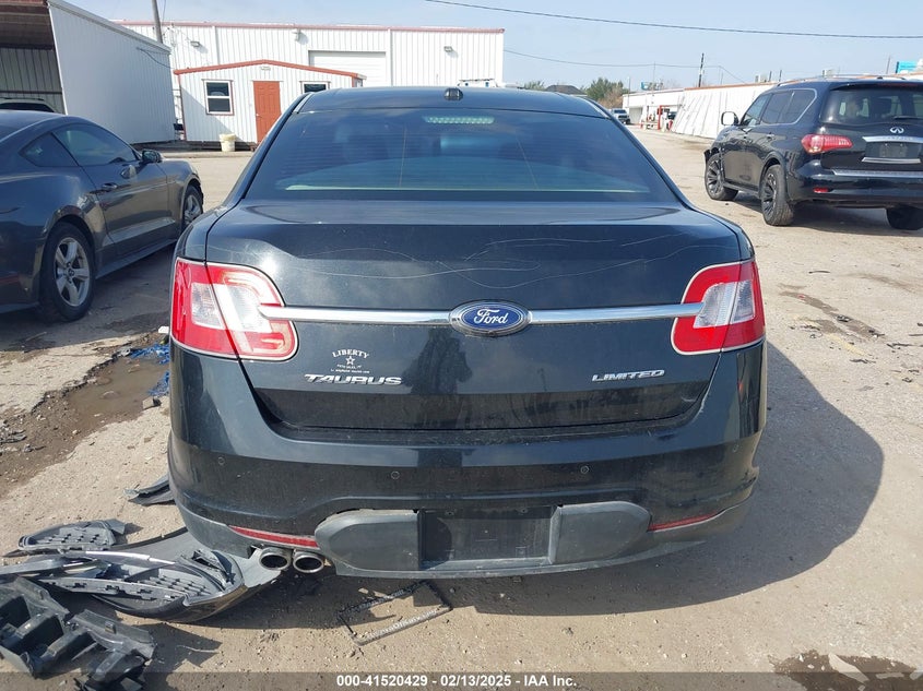 2011 FORD TAURUS VIN: 1FAHP2FW4BG105923