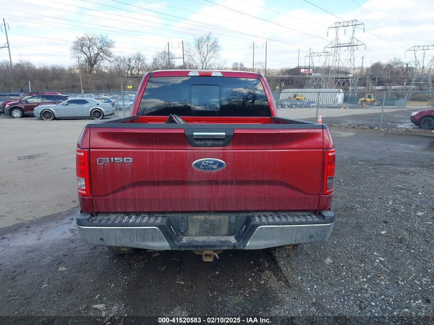 2016 FORD F-150 VIN: 1FTEW1EP7GKE90631