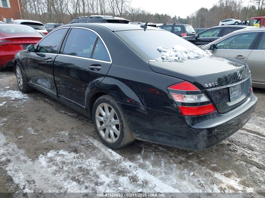 2007 MERCEDES-BENZ S 550 VIN: WDDNG86X97A125867