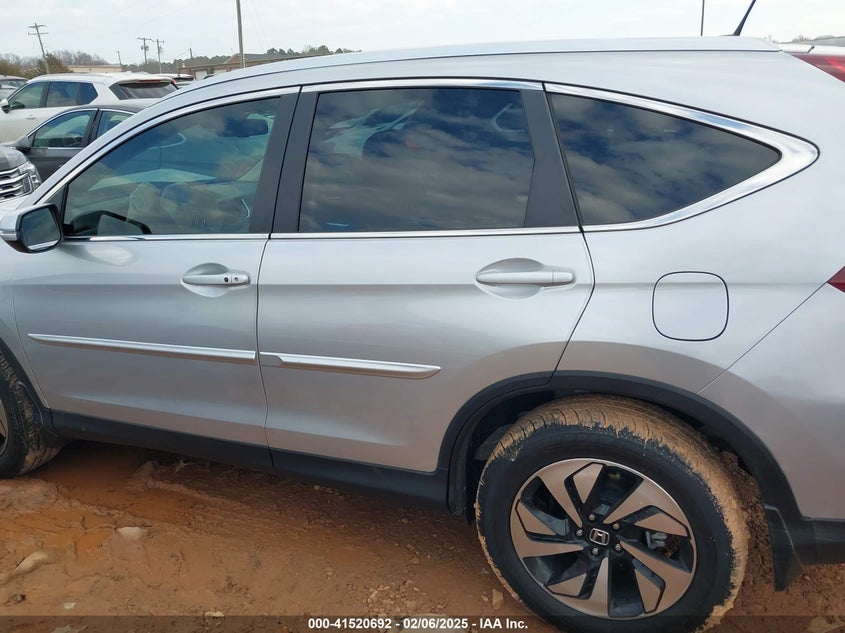 2015 HONDA CR-V TOURING - 5J6RM3H9XFL017387